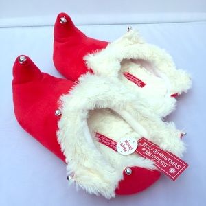 Ugly Christmas Slippers with Lights and Bells